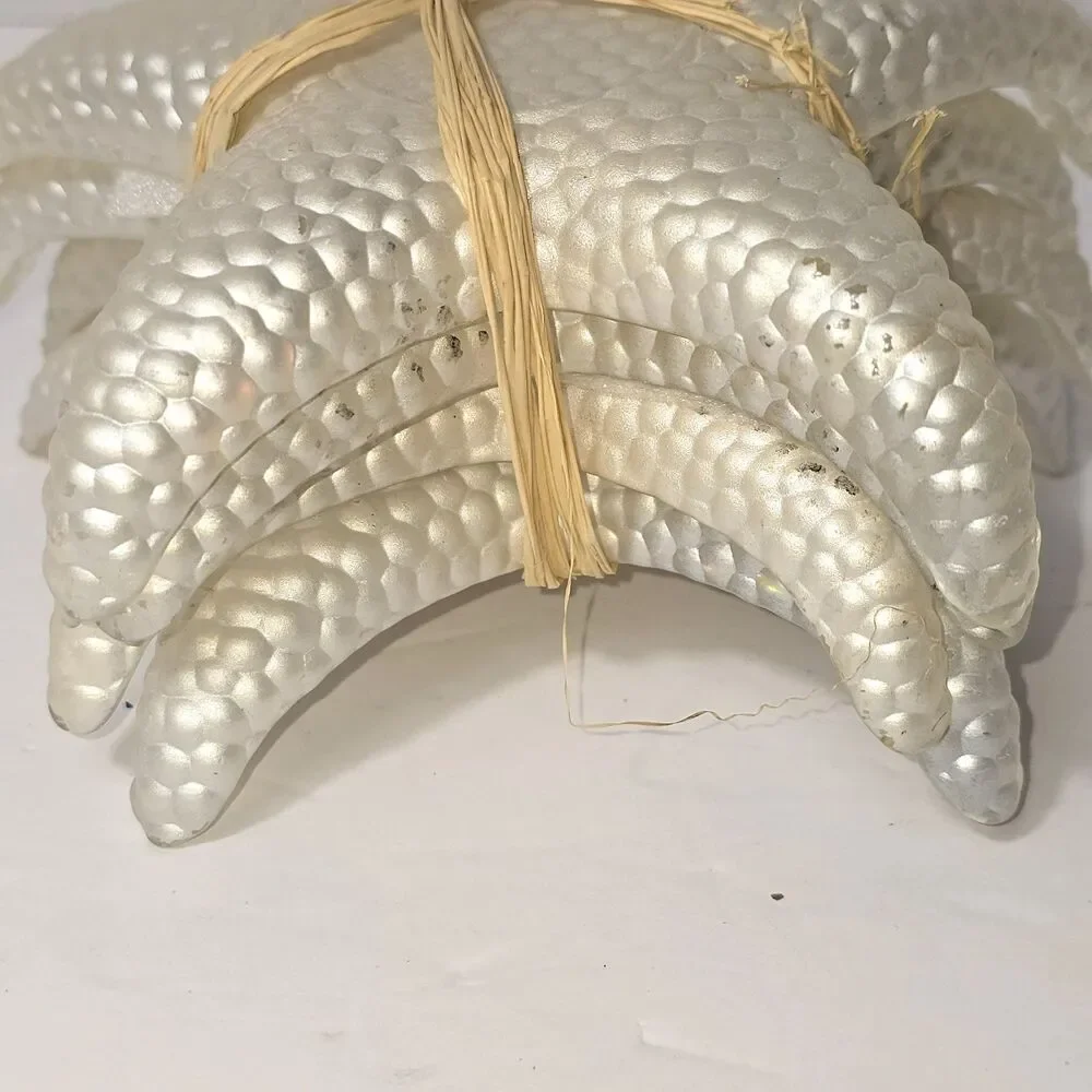 Akcam Turkish Glass Starfish Trinket Dish Small Plates Set of 4